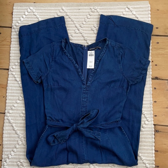 ❌SOLD❌Abercrombie & Fitch Denim jumpsuit - Picture 3 of 5